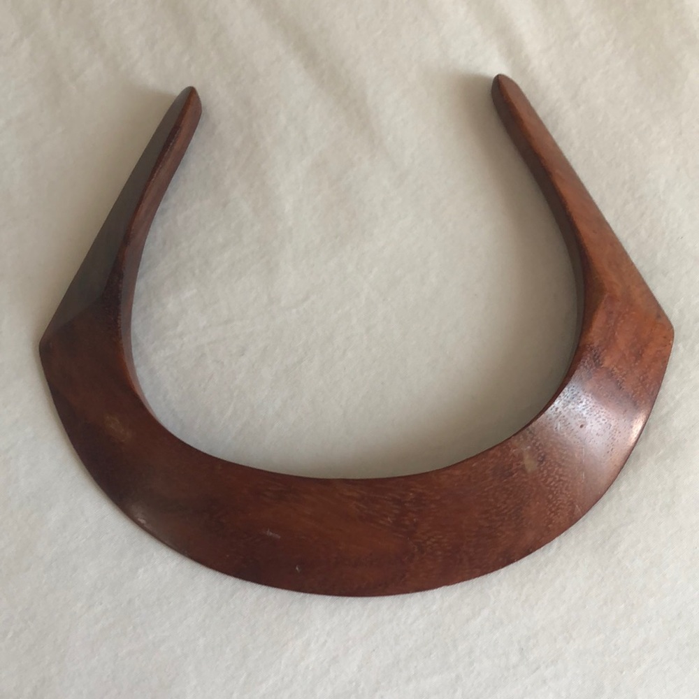 Wood necklace